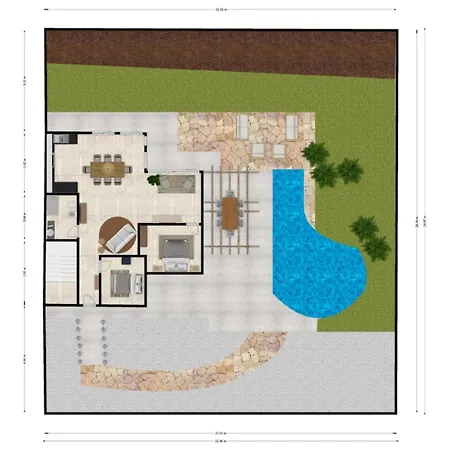 Td Maestrale Luxury Pool Sea View Villa Capitolo